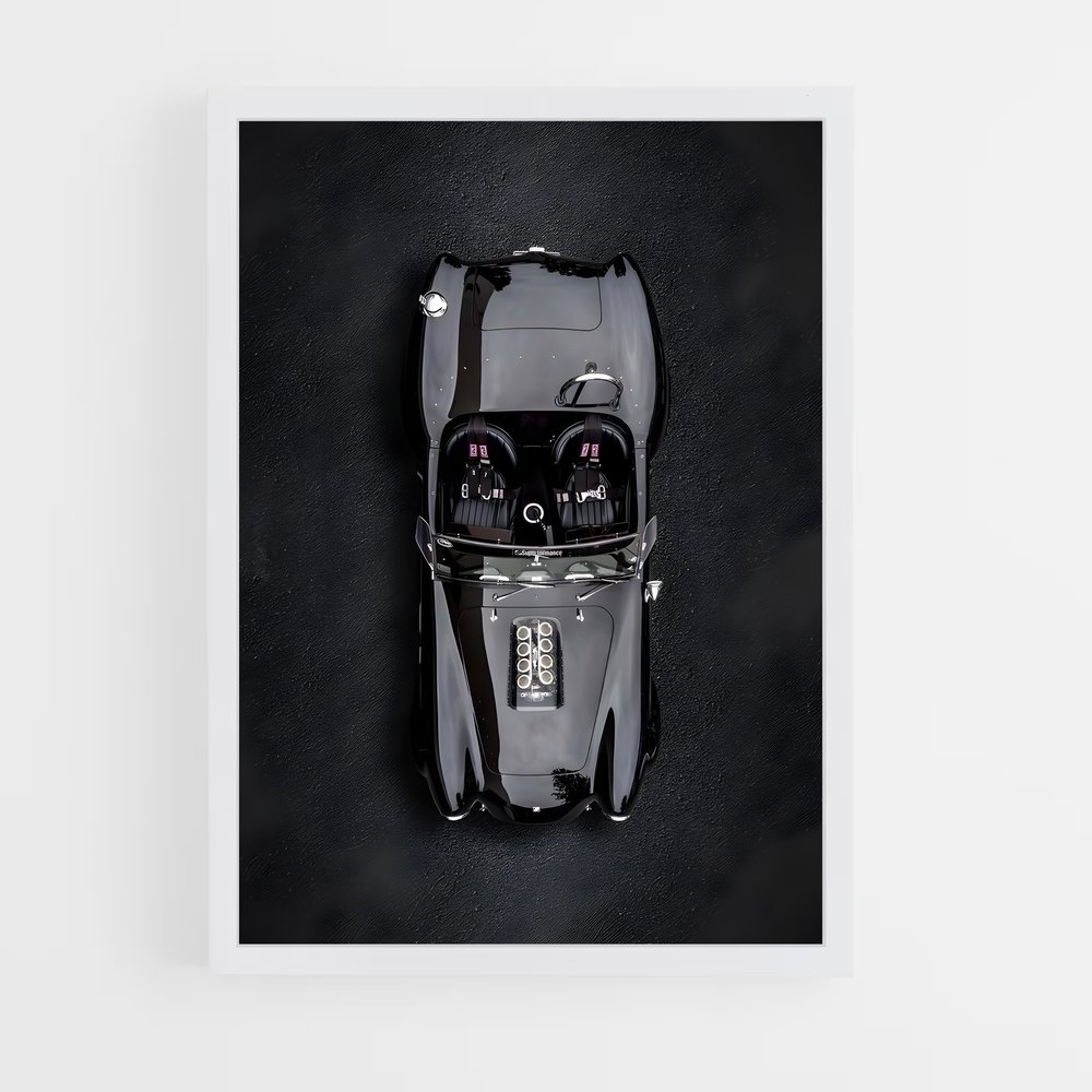 Poster AC Noir Mystique – affiche AC Cobra (vue 3)